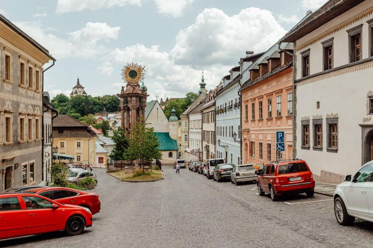 Cozy Blue House Apartment In Heart Of Old Town Banska Stiavnica Exterior photo