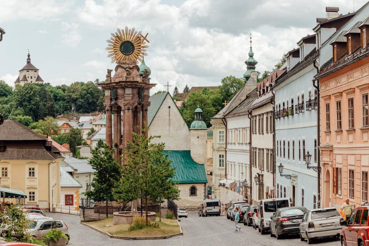 Cozy Blue House Apartment In Heart Of Old Town Banska Stiavnica Exterior photo